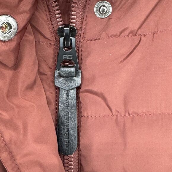 FRENCH CONNECTION  Quilted Barn Jacket - Barn Red Size 4 US NWT - Picture 7 of 11